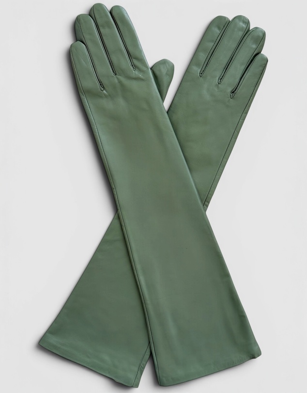 High Heel Jungle - Milana Opera-Length Leather Gloves