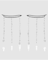 Georgini - Billboard Silver Earrings