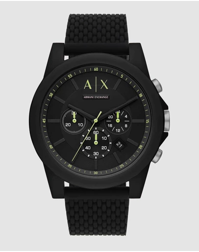 Armani Exchange - Black Chronograph Watch