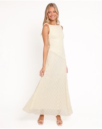 Petal & Pup - Kirsten Lace Maxi Dress - Yellow