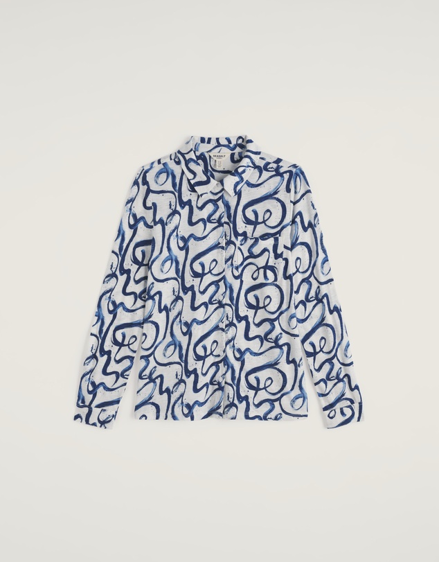 Seasalt - Seasalt Cornwall Blue Teasel Head Shirt