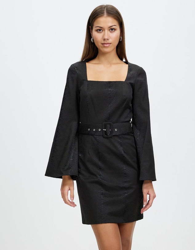 Honey and Beau - Seduced Long Sleeve Dress