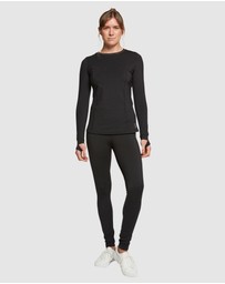 ROJO Outerwear - Womens Living Best Life Crew Neck Top