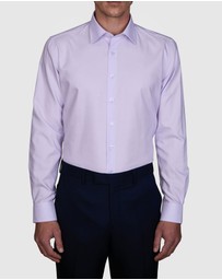 Abelard - Ziggurat Zig-Zag Twill Slim Fit Shirt