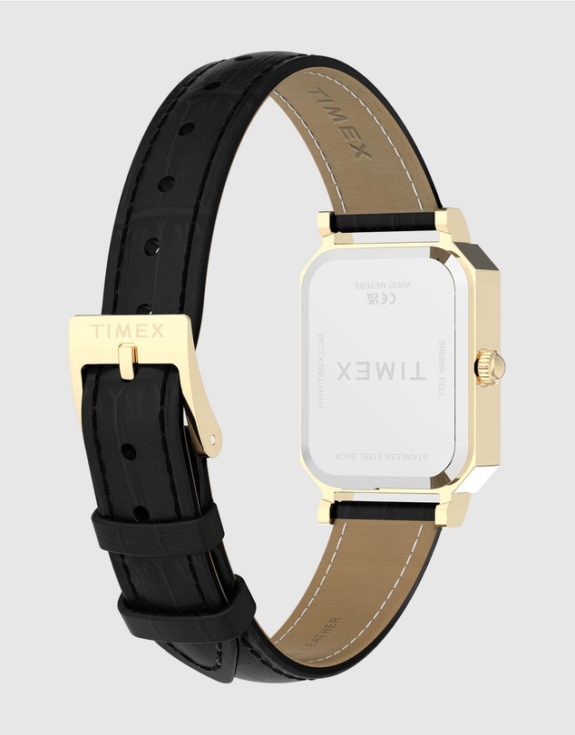 TIMEX - Vivienne Trend 21mm Leather Strap Watch