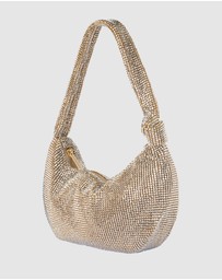 Olga Berg - Jessica Crystal Mesh Bag