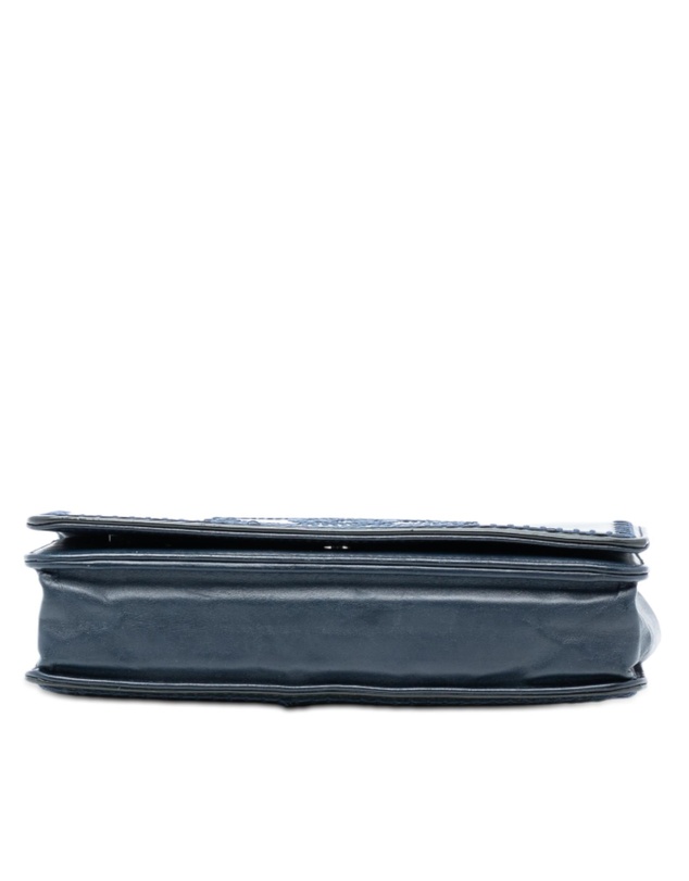 Pre-Loved by Azura Reborn - Pre-Loved CC Patent Whipstitch Wallet On Chain