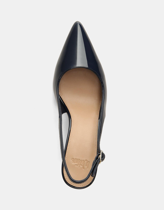 Wittner - Riker High Heels Ink Navy Leather