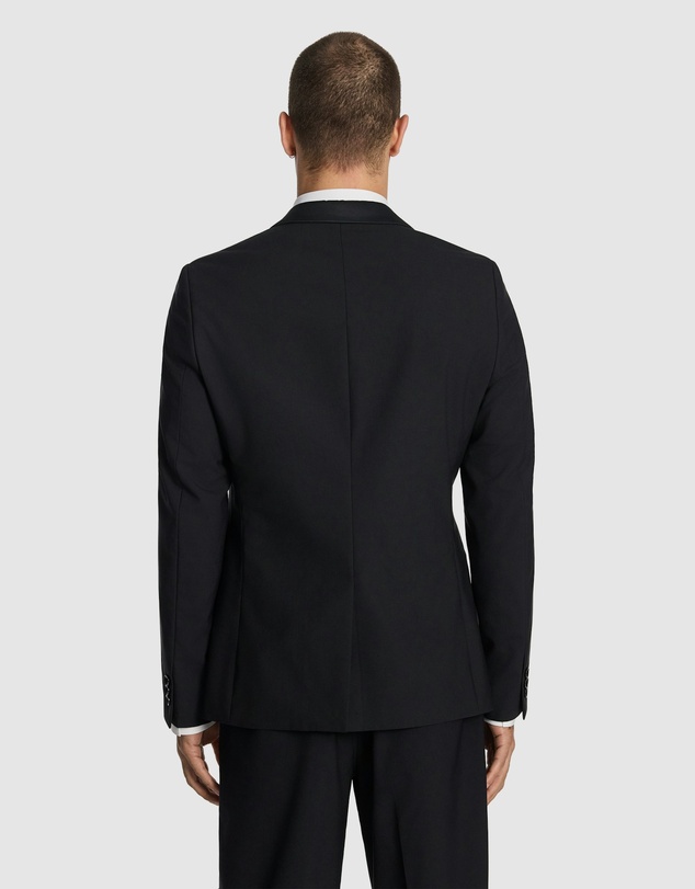 yd. - Seville Slim Tuxedo Wool Blend Suit Jacket