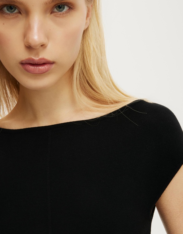 Cotton On - Double Knit Boat Neck Top