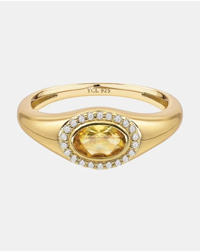 YCL  - November Signet Ring
