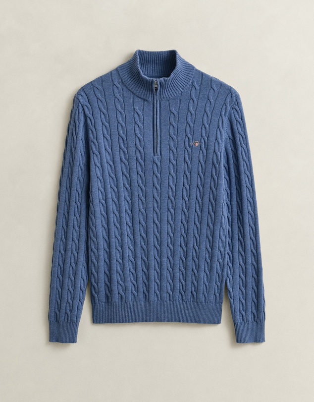 Gant - Cotton Cable Half Zip