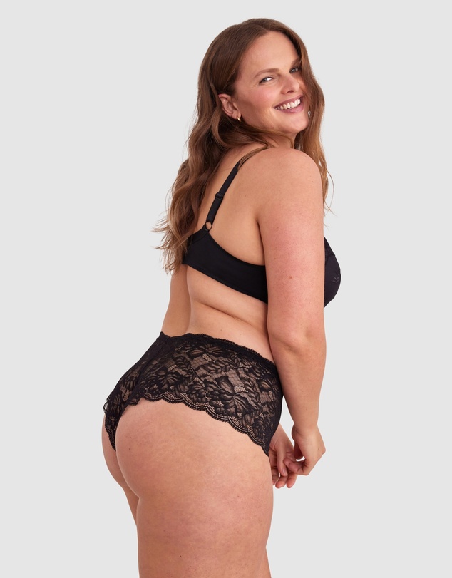Bras N Things - Romance Shortie - Black