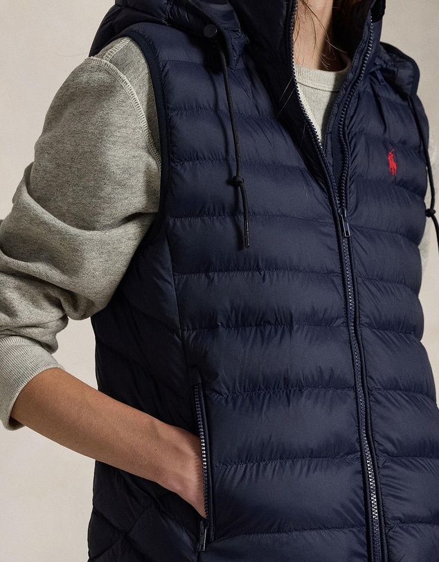 Polo Ralph Lauren - Water-Repellent Packable Vest - The ICONIC Exclusive