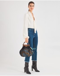 Longchamp - Le Pliage Filet Mesh Tote Bag - Large