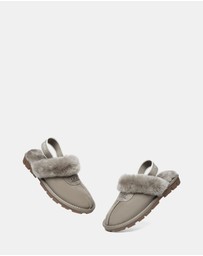 EVERAU - Australian Shepherd Ugg Waffle Plus Cow Suede Upper House Shoes