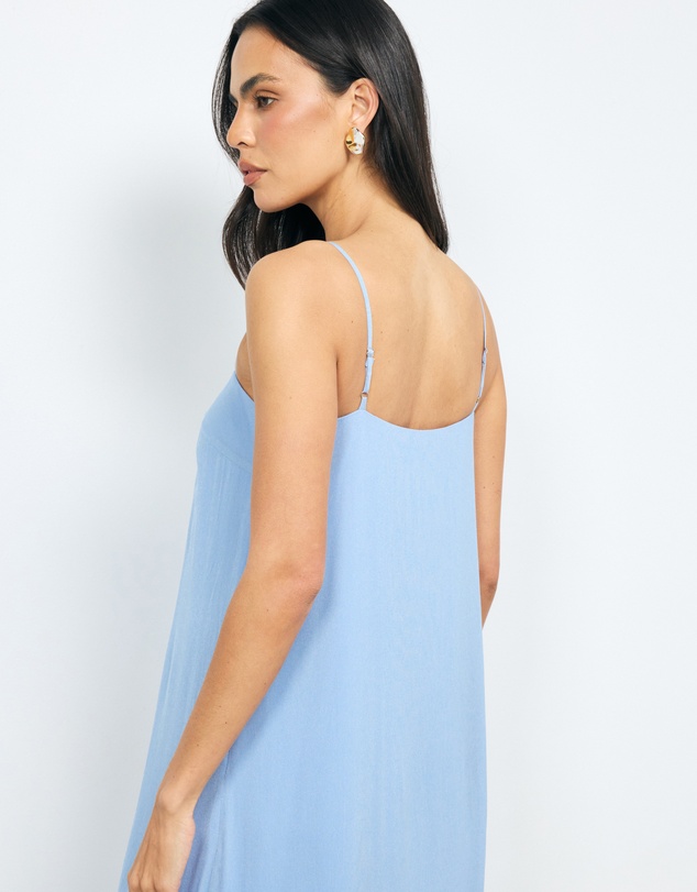 AERE - Alina Lace Insert Maxi Dress