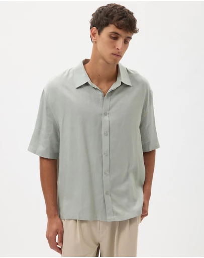 AERE - Relaxed Drape Shirt