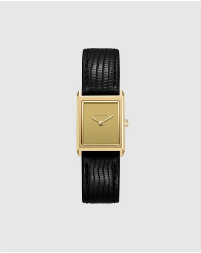 Breda - Virgil 1765d Leather Band Watch, 20MM