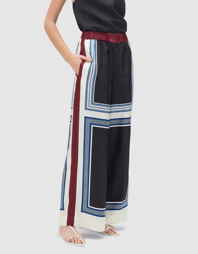 Oroton - Silk Scarf PJ Pants