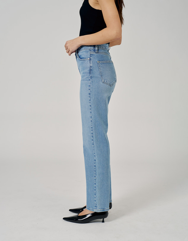 Outland Denim - Zoe High Straight Jeans