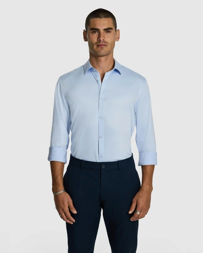 yd. - Heathcoat Slim Bamboo Shirt