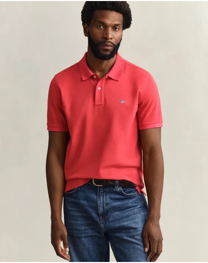 Gant - Regular Fit Shield Piqué Polo Shirt