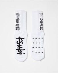 Ksubi - Royalty Ksocks White/Black