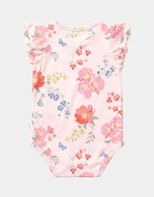 Toshi - Onesie S/S Frill Arcadia