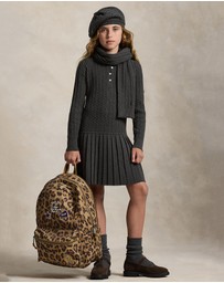 Polo Ralph Lauren - Mini-Cable Polo Sweater Dress - Teens