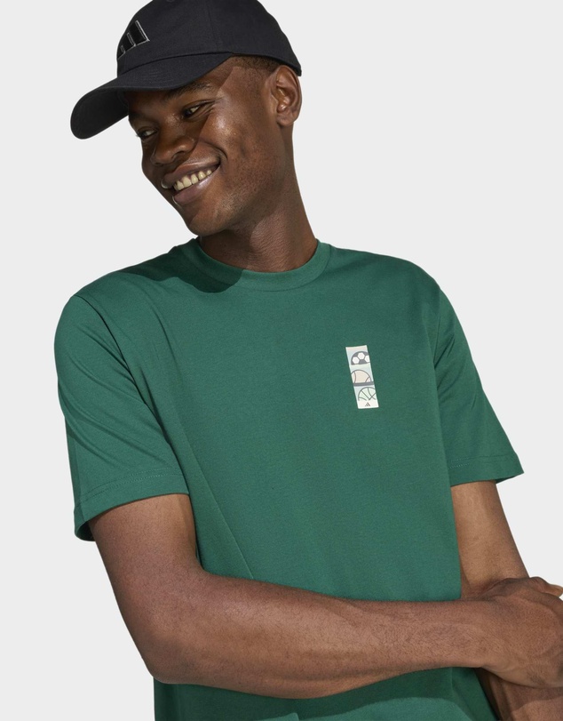 adidas Sportswear - MEMORIES OF SPORT POSTER GRAPHIC T-SHIRT Mens