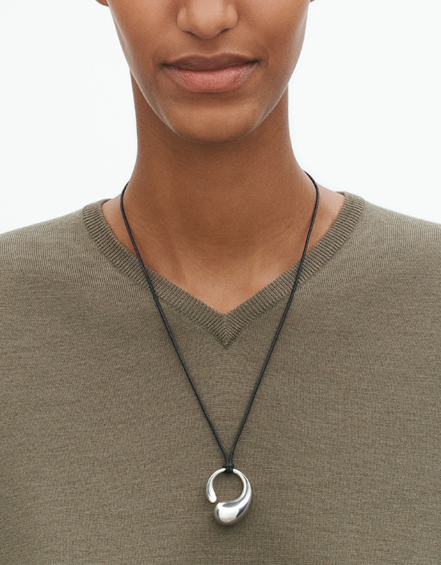Georg Jensen - Mercy Silver Pendant, Large