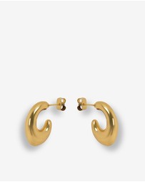 Forcast - Lupita Gold Plated Earrings