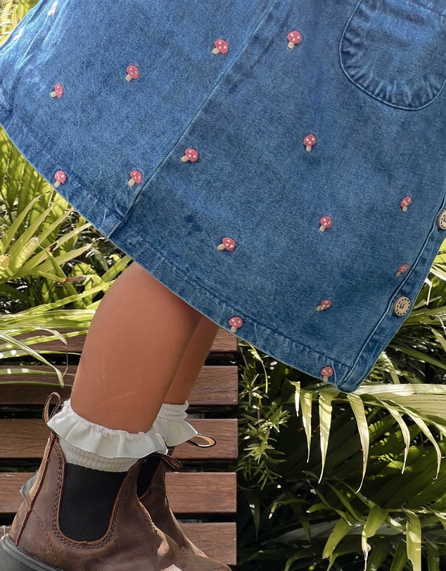 Purebaby - Embroidered Pinnie -Kids-Babies