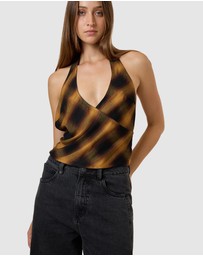 Thrills - Lost Signal Halter Top