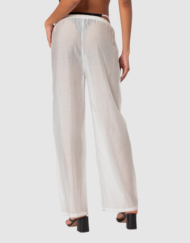 EDIKTED - Breezy Sheer Pants