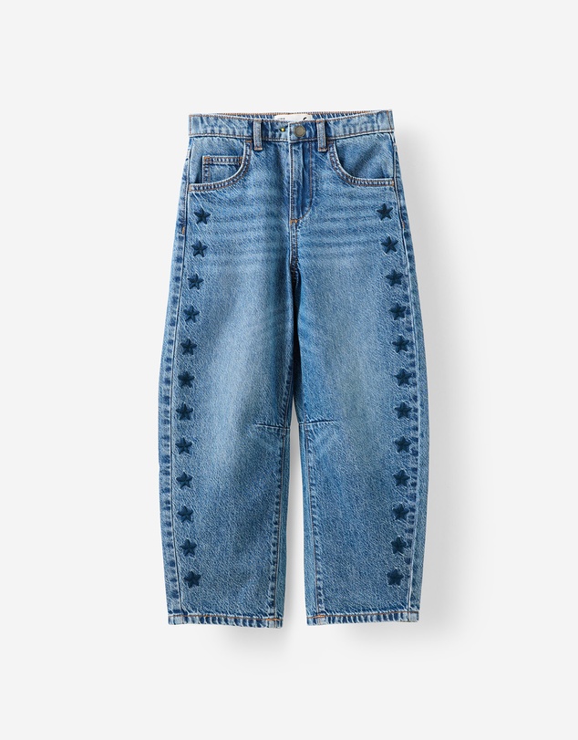 Cotton On Kids - Unisex Barrel Leg Denim Jean