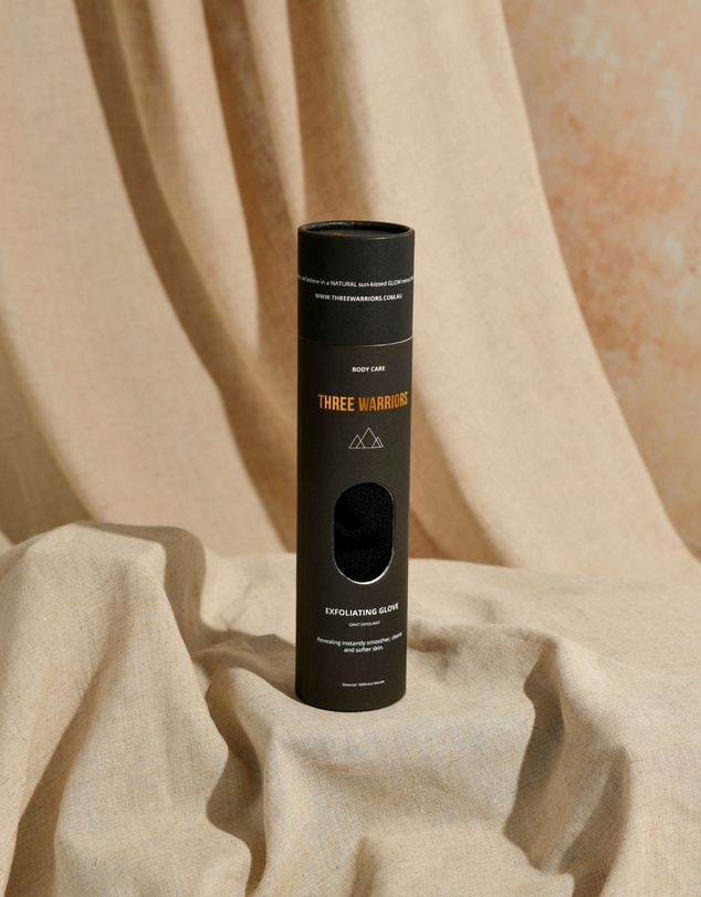 Three Warriors - Exfoliating Glove