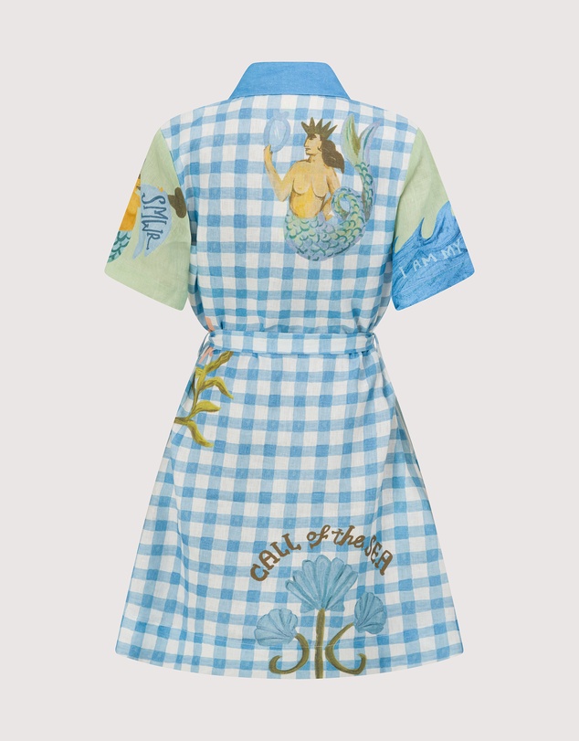 SMWR. by The Somewhere Co - My Own Muse Mini Shirt Dress