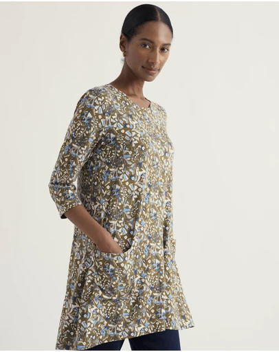 Seasalt - Seasalt Cornwall Green Killiow Tunic