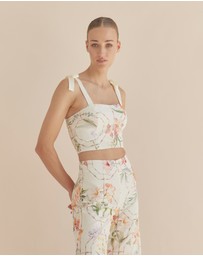 Amelius - Orangerie Crop Top