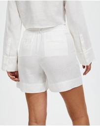 Grace Willow - Holly Linen Shorts