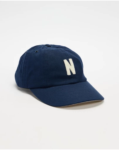 Norse Projects - Light Canvas Felt N 8 Panel Cap