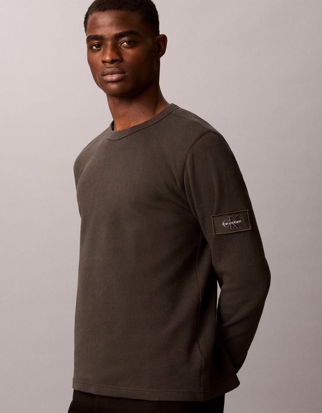 Calvin Klein Jeans - Long Sleeve Waffle T-Shirt