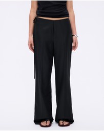 Minima Esenciales - Quill Wool Blend Tie Pants