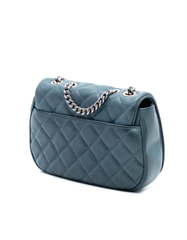 Pre-Loved by Azura Reborn - Pre-Loved Small Quilted Caviar Casual Pocket Flap