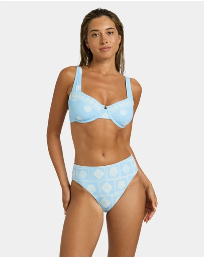 Roxy - Womens Shell Yeah Underwire Dcup Bikini Top