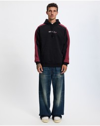 Thrills - Spectral Raglan Panel Cropped Hoodie