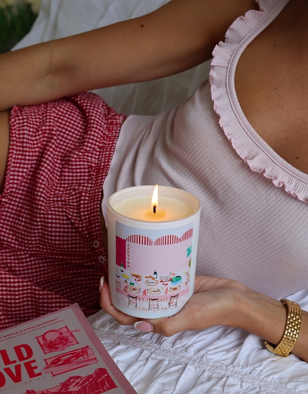 Caitlin Louise Collection - Blood Orange & Neroli Scented Artist Candle