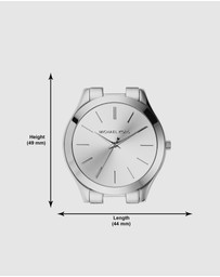 Michael Kors - Slim Runway Silver-Tone Analogue Watch MK3178